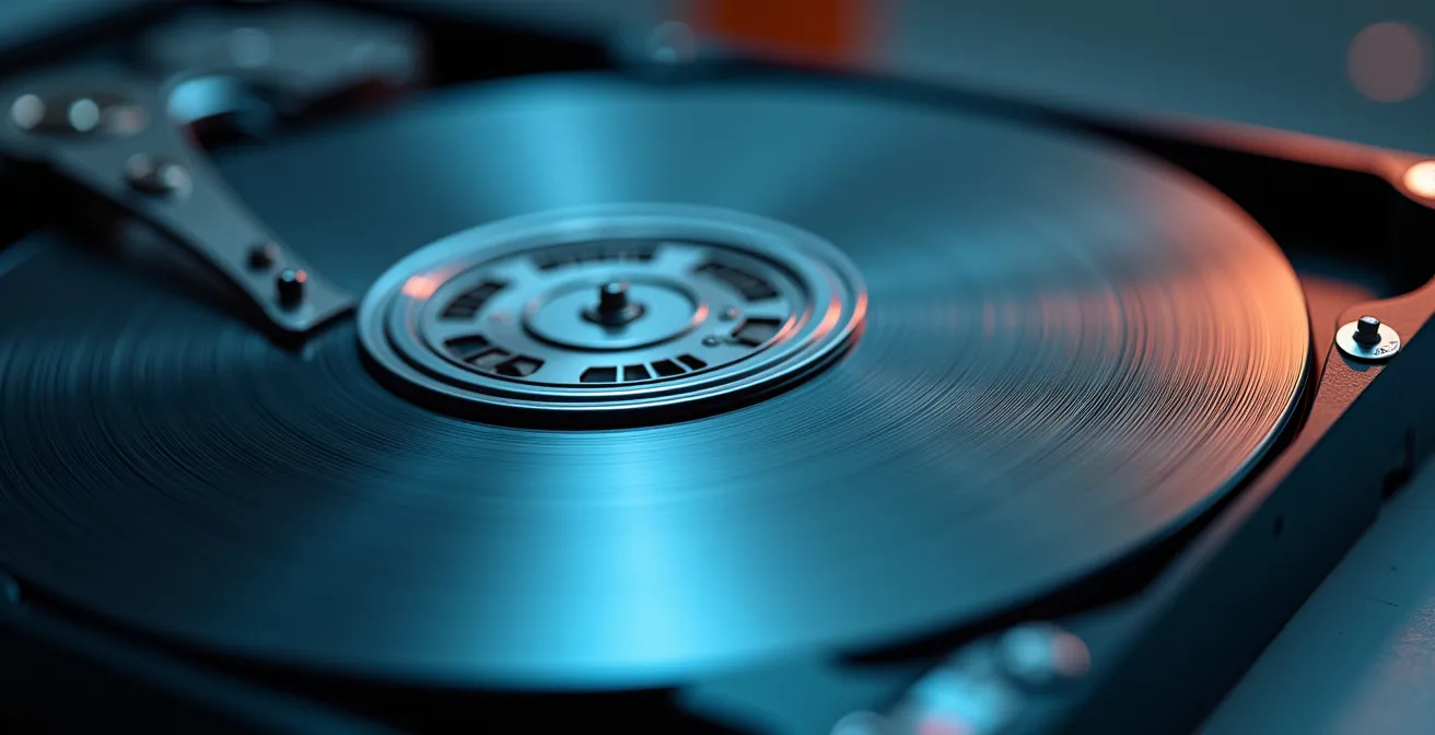 Analyse microscopique de supports de sauvegarde pour détecter les traces d'infection